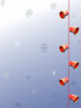 snow adn bells 3d.