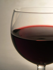 detail verre de vin