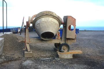Cement Mixer on Wheels