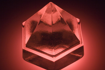 glass pyramid