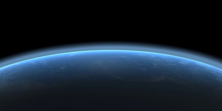 la terre : earth horizon