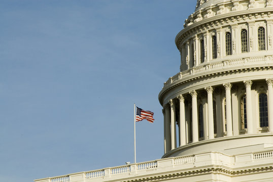 Us Capitol Dome In Washington Dc