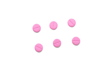 small pink pills