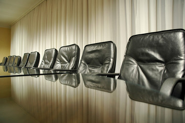 empty conference room