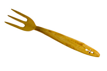 wooden fork