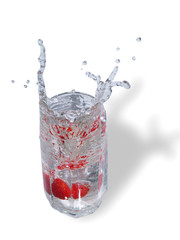 splashes 1 on white