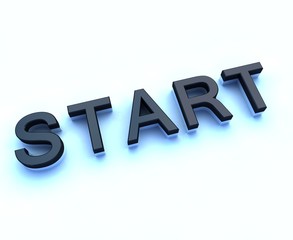 start 3d sign