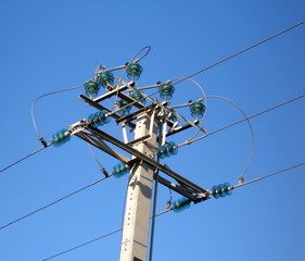 ligne électrique.