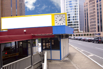 Naklejka premium blank sign