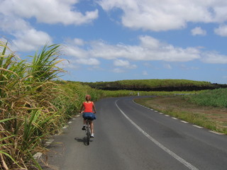 vélo à l'ile maurice