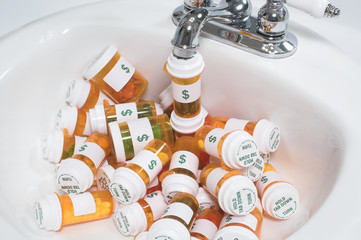 prescription bottles
