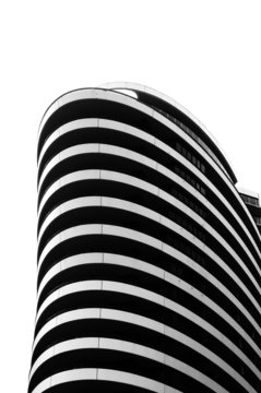 modern residential building at docklands melbourne