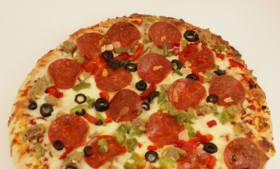 half pizza