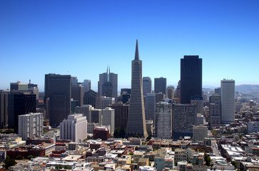 Obraz premium san francisco skyline
