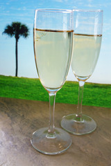 tropical champagne