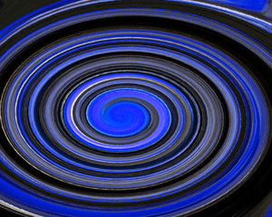 blue swirl