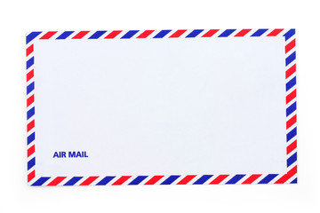 airmail envelope - obrazy, fototapety, plakaty
