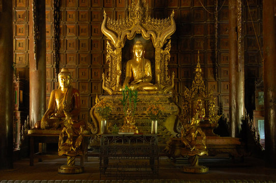 myanmar, mandalay: pagoda