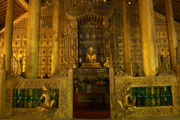 myanmar, mandalay: pagoda