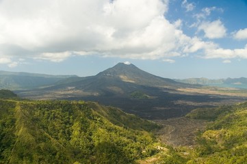 volcano in indonesia