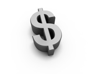 Obraz premium dollar 3d sign