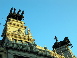 Obraz premium madrid monuments