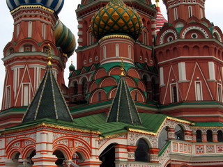 Fototapeta na wymiar moscow church detail