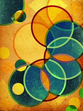 Abstract Retro Shapes