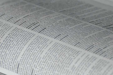 le dictinnaire © Richard Villalon