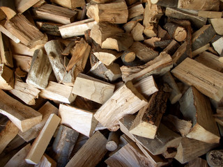 wood chunks