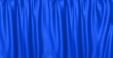 blue curtain blauer vorhang