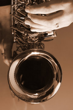 playing the blues