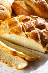 detail of traditional slovenian bread