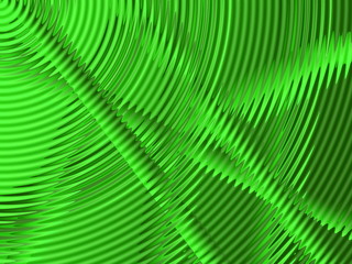 Obraz premium abstract green rippled background