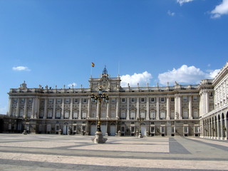 Fototapeta na wymiar Madryt, pomnik, plac