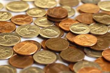 pile of coins