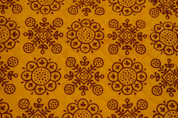 fabric floral design