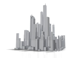 3d city