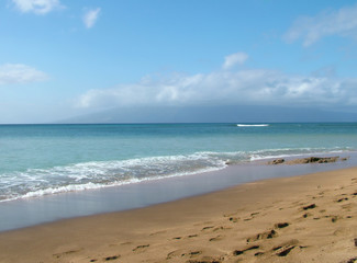 Fototapeta na wymiar beach, ocean, sky