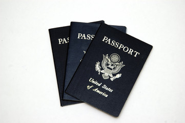 three american passports