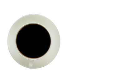 black coffee cup