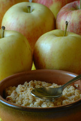 pommes et crumble