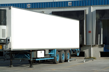 trailer of truck