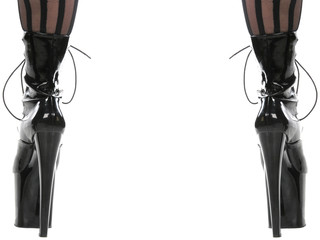 a pair of high heels