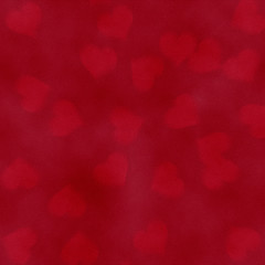 background blurry hearts