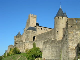 Fototapeta na wymiar Miasto Carcassonne