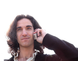 businessman on the phone