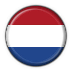bottone bandiera olandese - holland flag