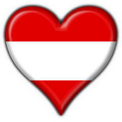 bottone cuore austriaco - austria heart flag