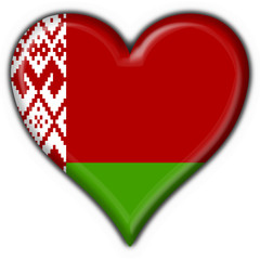 bottone cuore bielorusso - belarus heart flag